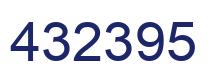 Número 432395 imagen azul