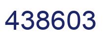 Número 438603 imagen azul