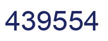 Número 439554 imagen azul