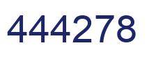 Número 444278 imagen azul