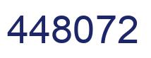 Número 448072 imagen azul