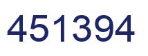 Número 451394 imagen azul