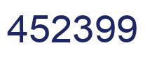 Número 452399 imagen azul