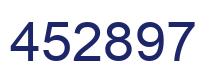 Número 452897 imagen azul