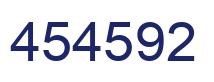 Número 454592 imagen azul