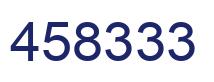 Número 458333 imagen azul