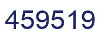 Number 459519 blue image