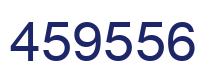 Number 459556 blue image