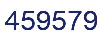 Número 459579 imagen azul