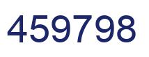 Number 459798 blue image