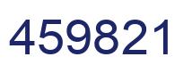 Number 459821 blue image
