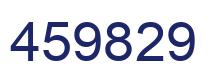 Number 459829 blue image