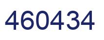 Número 460434 imagen azul