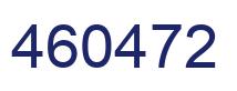 Número 460472 imagen azul