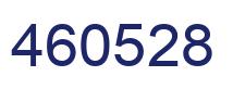 Number 460528 blue image
