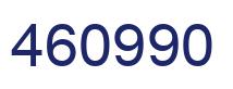 Número 460990 imagen azul
