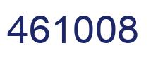Number 461008 blue image