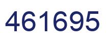 Número 461695 imagen azul