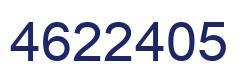 Número 4622405 imagen azul