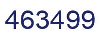 Número 463499 imagen azul