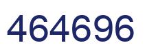Número 464696 imagen azul