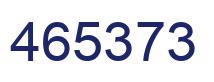 Número 465373 imagen azul