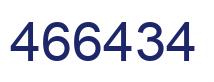 Número 466434 imagen azul