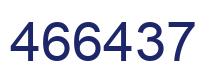 Número 466437 imagen azul