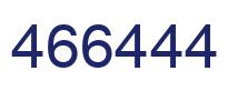 Número 466444 imagen azul