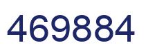 Number 469884 blue image