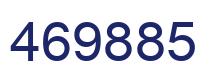 Number 469885 blue image