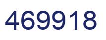 Número 469918 imagen azul