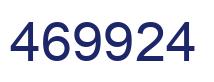 Número 469924 imagen azul