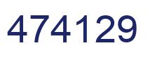 Número 474129 imagen azul