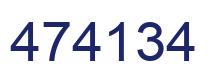 Número 474134 imagen azul
