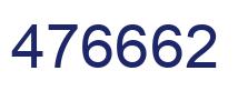 Número 476662 imagen azul