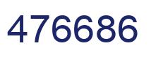 Número 476686 imagen azul