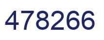 Número 478266 imagen azul