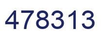 Número 478313 imagen azul