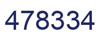 Número 478334 imagen azul