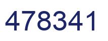 Número 478341 imagen azul