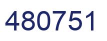 Número 480751 imagen azul