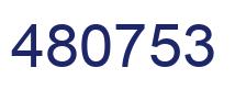 Número 480753 imagen azul