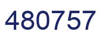 Número 480757 imagen azul