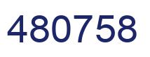 Número 480758 imagen azul