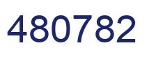 Número 480782 imagen azul