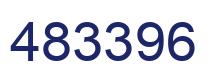 Number 483396 blue image