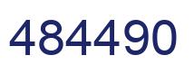 Número 484490 imagen azul