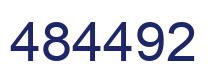 Número 484492 imagen azul