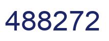 Number 488272 blue image